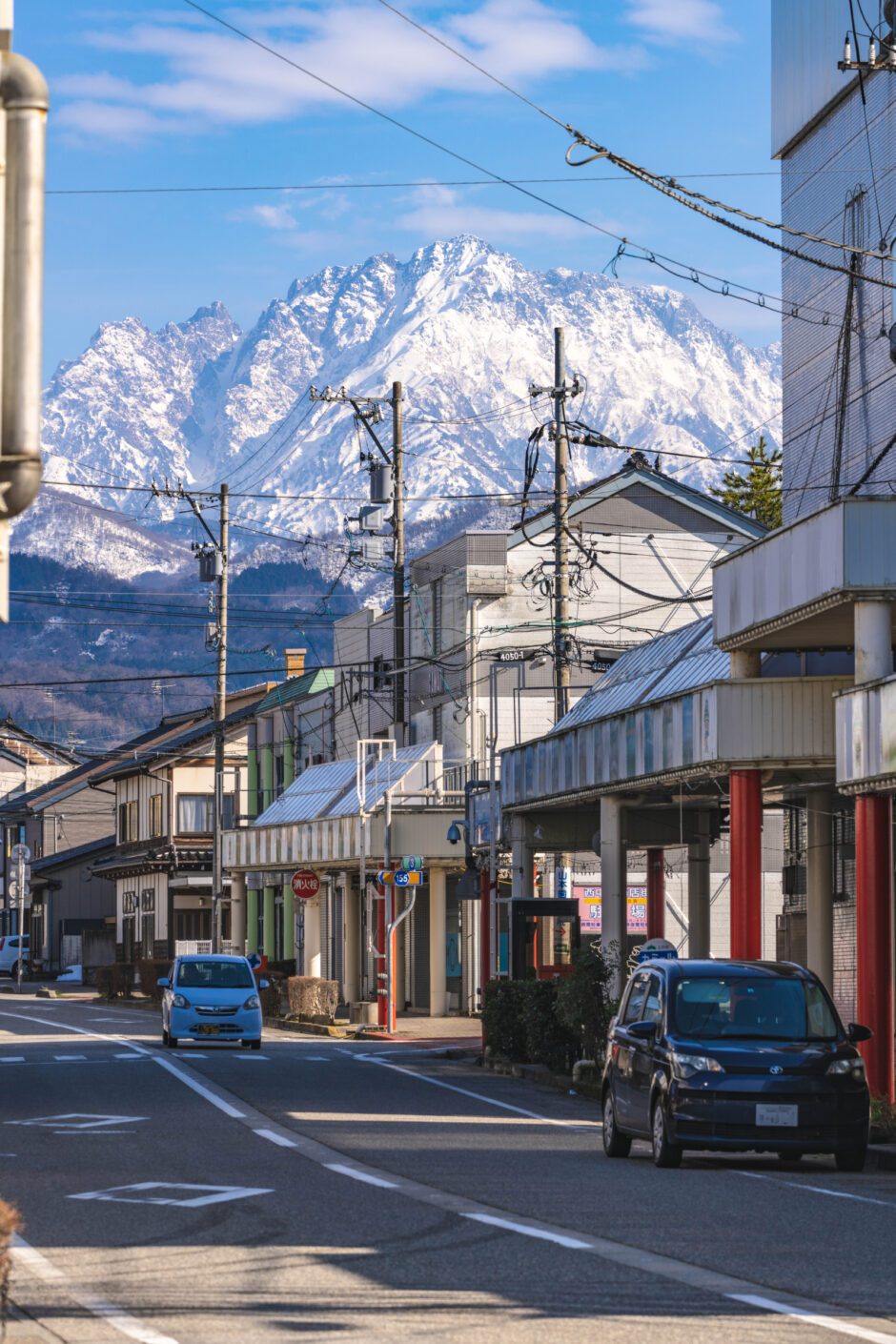 上市町市街地